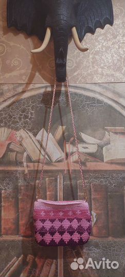 Сумка женская вязаная