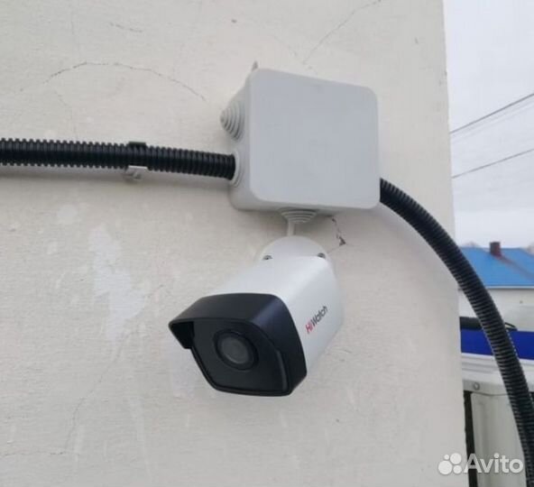 Видеонаблюдение с установкой