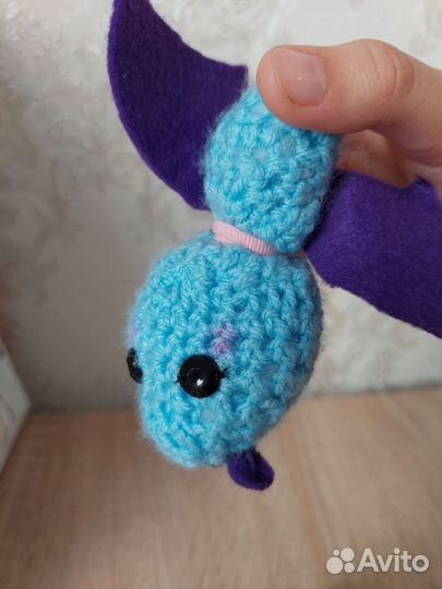 Летучая мышь. детская ручная работа