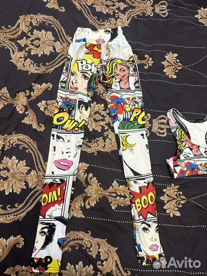 Костюм для йоги и фитнеса