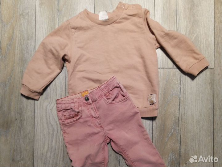 Пакет вещей для девочки H&M, Reserved, GJ,Baby Go