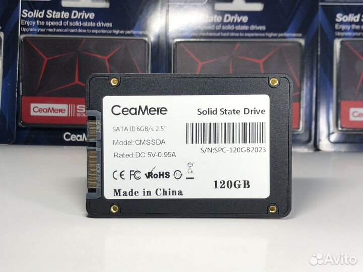 Новый SSD 120GB для компьютера и ноутбука