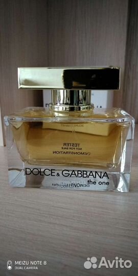 Dolce gabbana the one оригинал