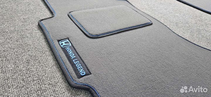 Автоковрики для Honda Legend KA8, серые