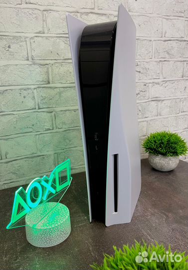 PS5 с дисководом 2 геймпада 450 игр