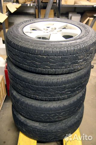 4 колеса 215/70 R16 Bridgestoune Dueler A/T