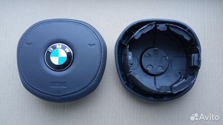 Крышка airbag кожа в руль BMW 2017+