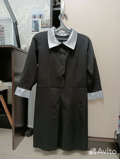 Платье школьное с фартуком