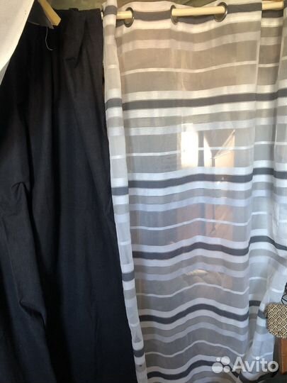 Тюль на люверсах бу