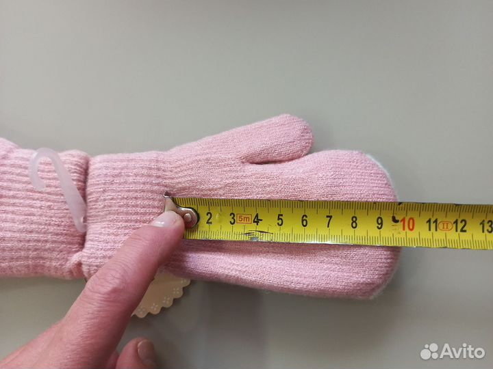 Варежки зимние детские 2 года