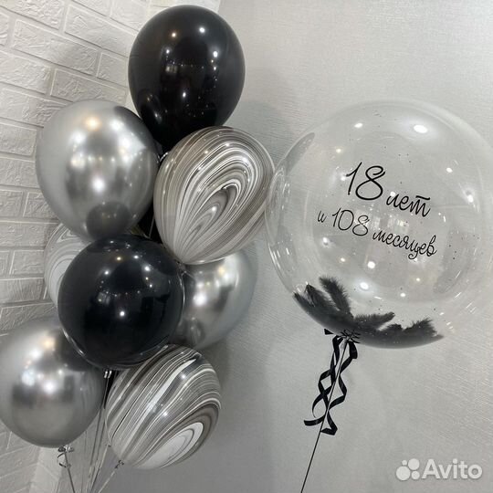 Воздушные шары, шарики, шарики с гелием