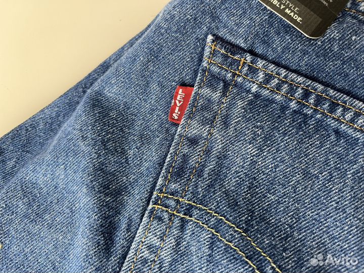 Джинсы широкие Levis Premium оригинал