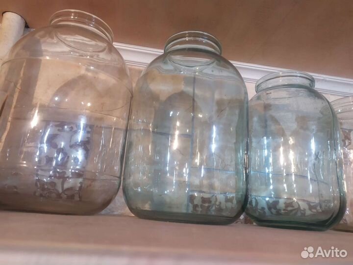 Банки стеклянные 3 литра