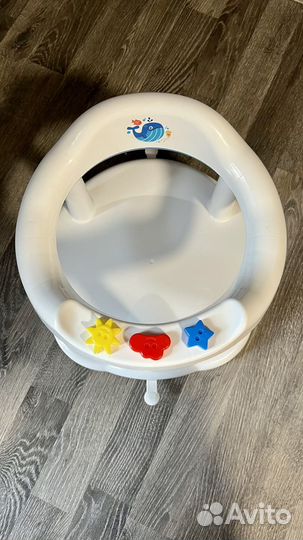 Стульчик для купания Babyton Голубое