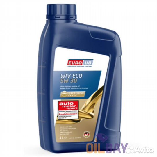 Масло моторное eurolub WIV ECO 5W30 SN acea C3, 1л