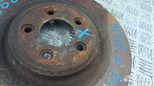 Диск тормозной задний jaguar XF (X250) (91Y17L901)