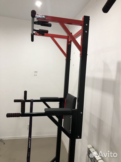 Турник брусья 3 в 1 225 см+ резинка