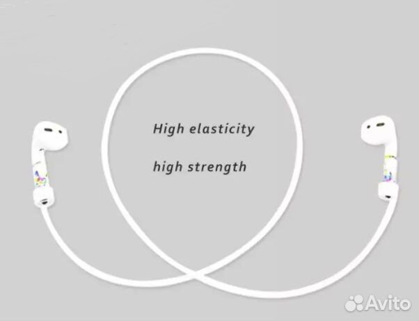 Силиконовый ремешок для airpods 1, 2, 3 pro