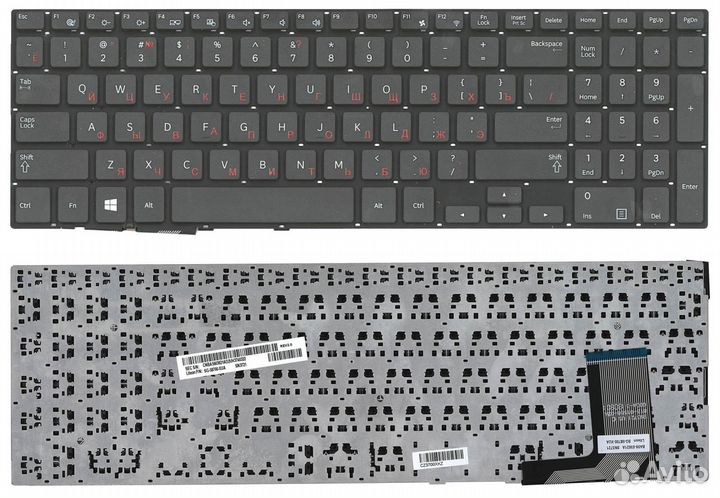 Новая клавиатура samsung 370R5E, NP450R5 гарантия