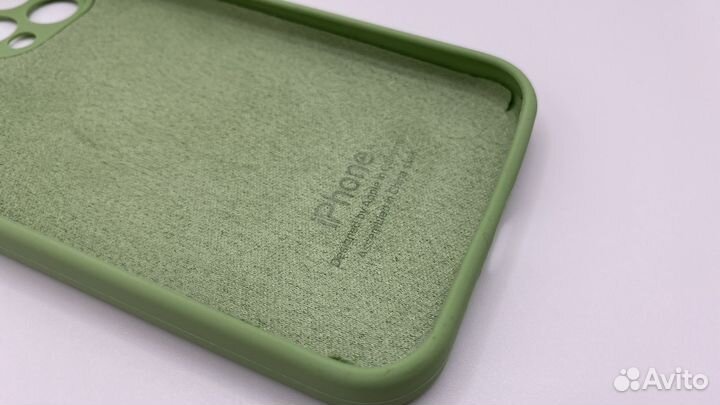 Чехол на iPhone 12 Pro Silicon Case Mint