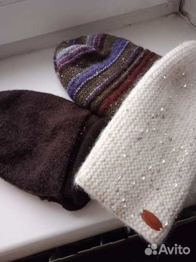 Шапка женская вязаная