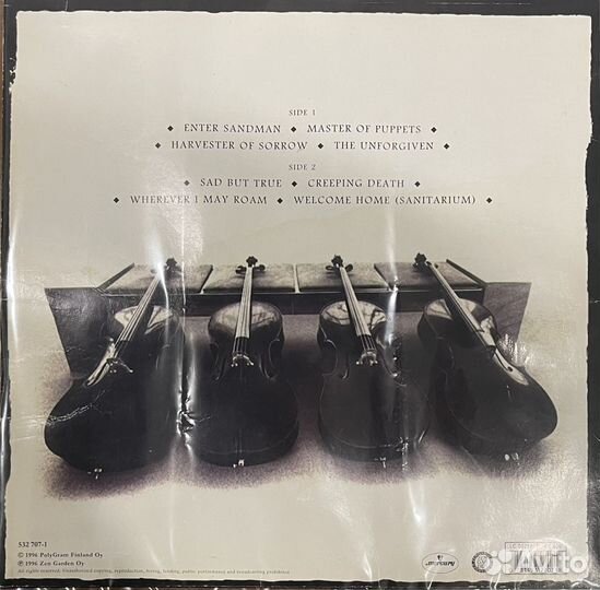 Apocalyptica plays Metallica LP