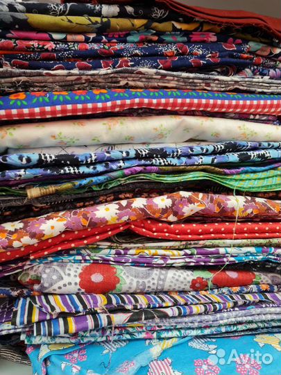 Ситец сатин штапель хлопок СССР