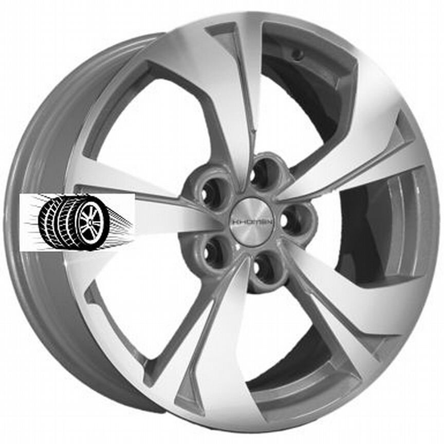 Литые диски Khomen Wheels 7×R17 5×114.3