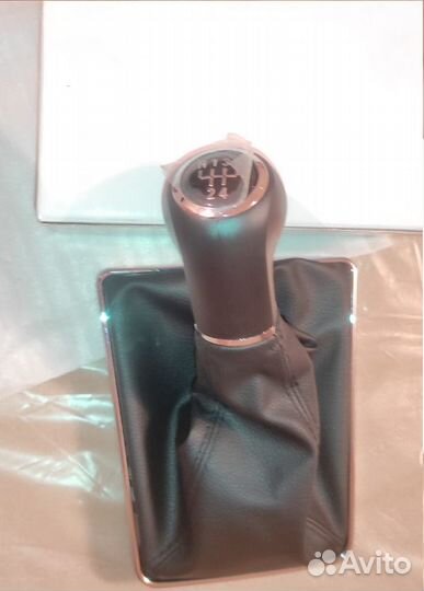 Opel astra H Ручка чехол на кпп черная (5 передач)