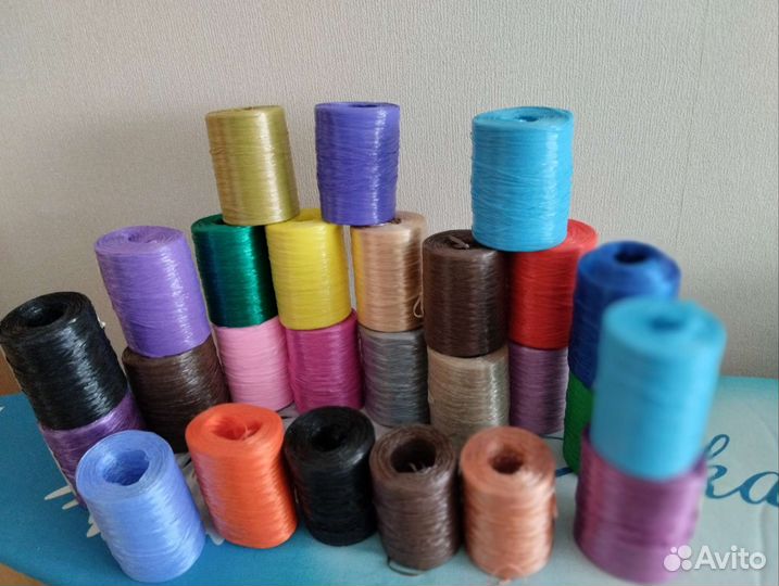 Нитки полипропиленовые для мочалок