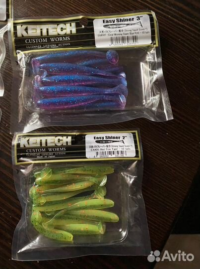 Keitech easy shiner swing impact резина приманки