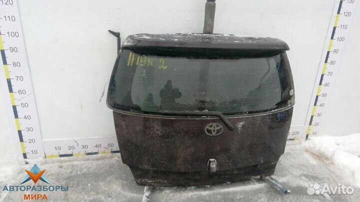 Крышка багажника (дверь 3-5) Toyota bB 2 2006