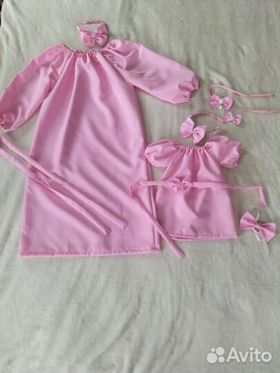 Комплект платьев мама и дочка