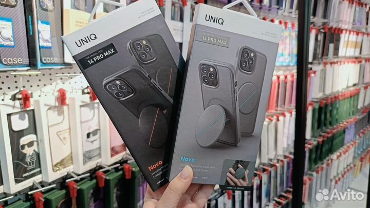 Чехол uniq Novo MagSafe для iPhone 14 Pro Max
