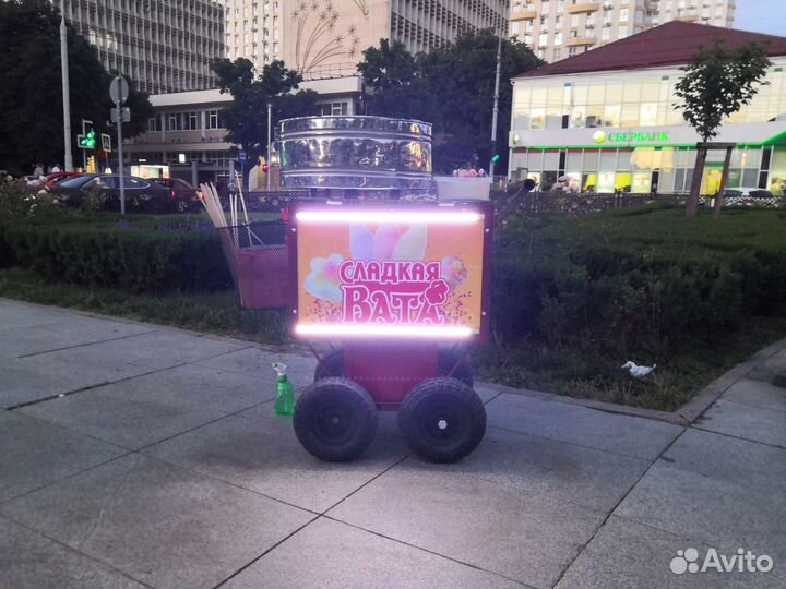 Сладкая вата и поп-корн на праздник