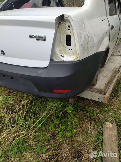 Renault logan задний бампер