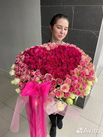 Цветы в шляпной коробке XXL