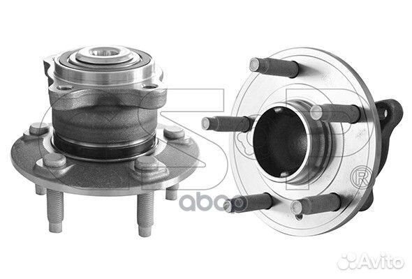 Подшипник-ступица зад. chevrolet aveo 2011/opel