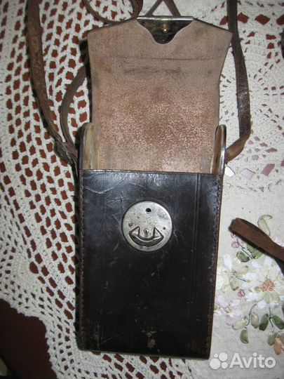 Антикварные кофры к фотоаппаратам кожа Европа США