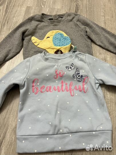 Вещи пакетом для девочки 92 98