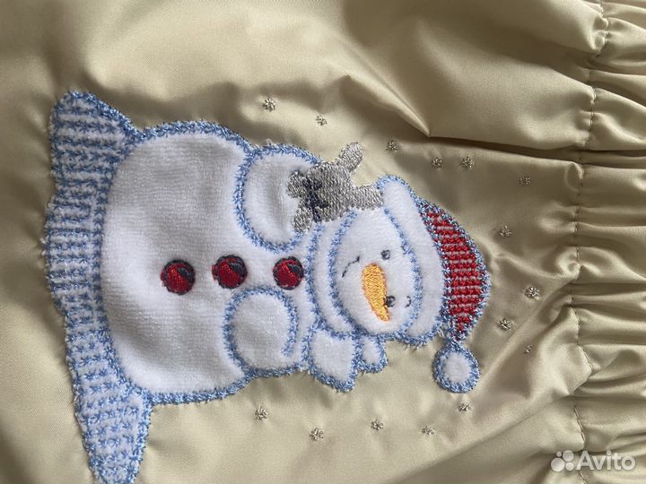 Зимний конверт в коляску