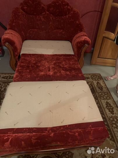 Мини диван раскладной с ящиком