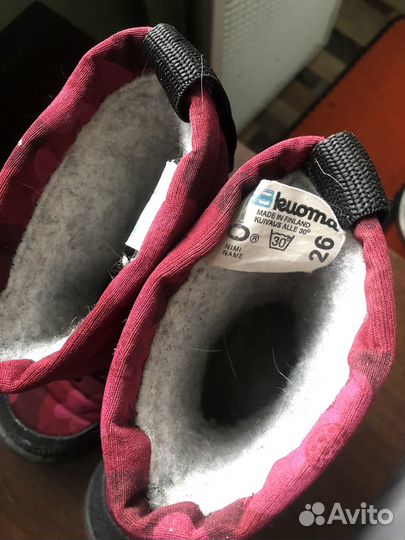 Сапоги зимние детские