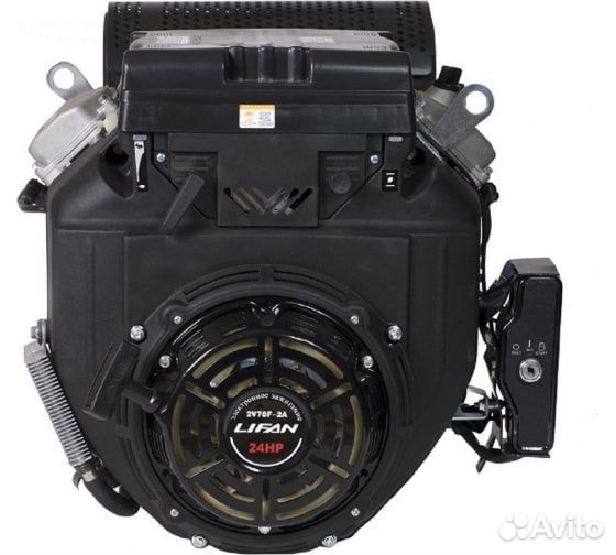 Двигатель lifan LF2V78F-2A (24 л.с.) D25, 20А