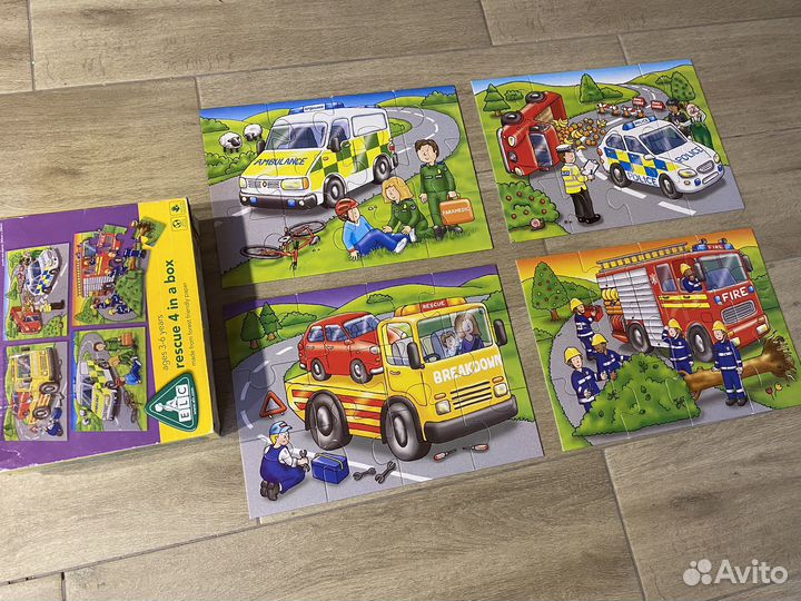 Развивающие игрушки от 3 лет пакетом