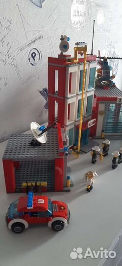 Lego city 60110 пожарная часть