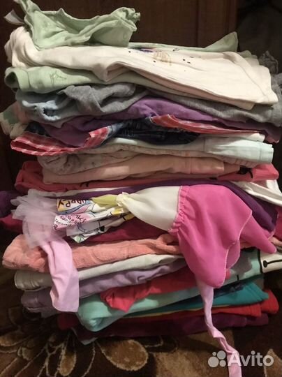 Вещи пакетом на девочку 86 92 98