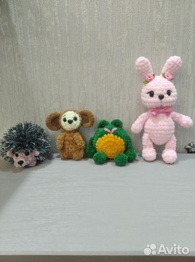 Вязанные игрушки ручной работы