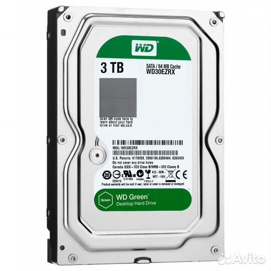 Жесткий диск SATA3 3Tb 3.5