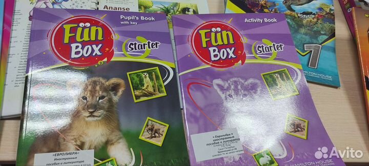 Учебник и рабочая тетрадь Fun Box start с ключами